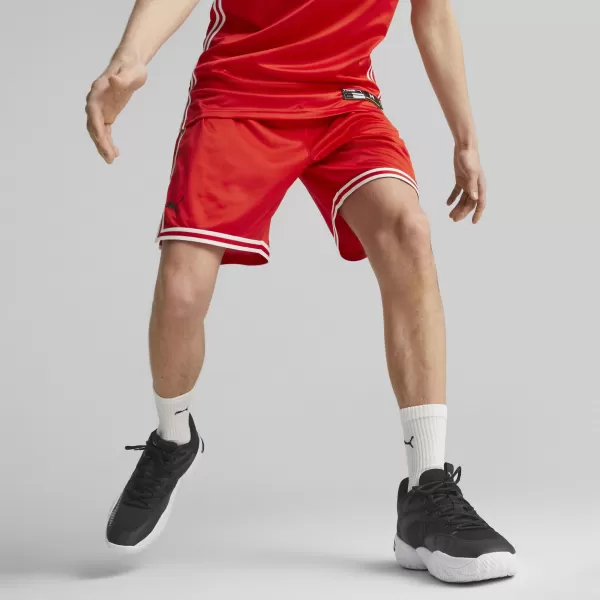  Rövidnadrág PUMA HOOPS TEAM GAME SHORT 67662904 PUMA PIROS 