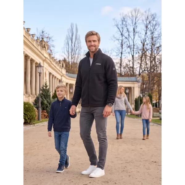 Férfi pulóver ALTISPORT OMAL FEKETE 