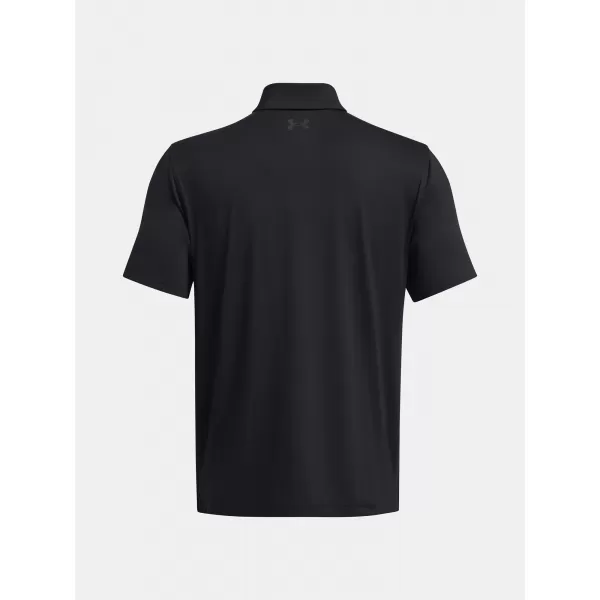  Férfi póló UNDER ARMOUR UA T2G POLO LB 1383255-001 FEKETE 