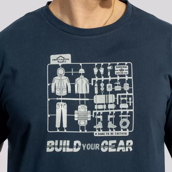  póló PENTAGON AGERON BUILD YOUR GEAR K09012 MELANZS 