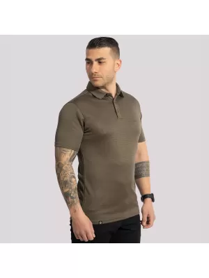 Férfi póló gallérral PENTAGON VANQUISH POLO SHIRT K09048 FEHÉR