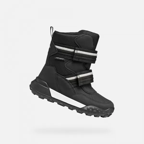  Fiú bokacsizma GEOX TREKKYUP ABX J56MBB050FUC9999 FEKETE 