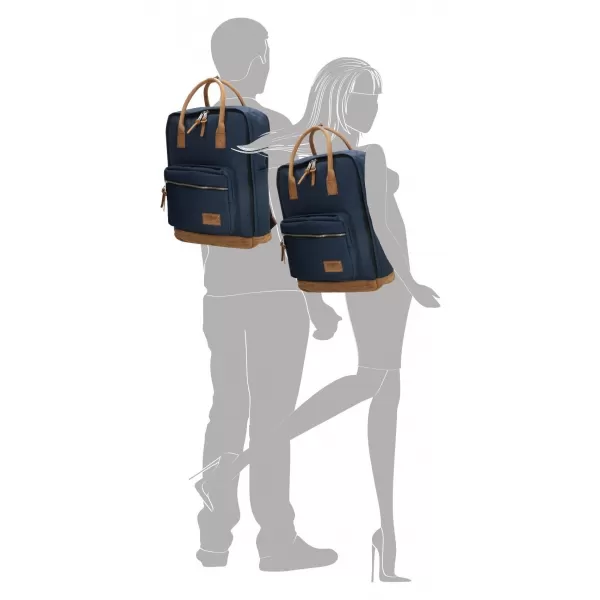 Hátizsák ENRICO BENETTI SANTIAGO 17 NOTEBOOK BACKPACK 19 L KÉK 