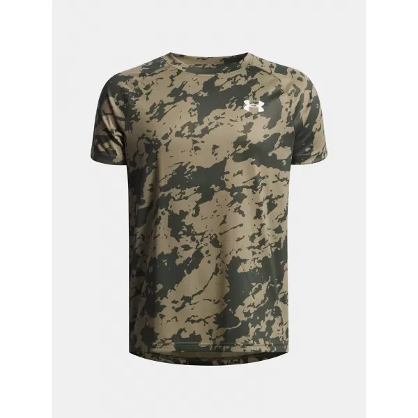  Fiú póló UNDER ARMOUR UA TECH 2.0 SS 1363284-392 ZÖLD 
