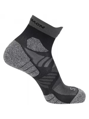 Zokni SALOMON AERO ANKLE FEKETE/CASTLEROCK