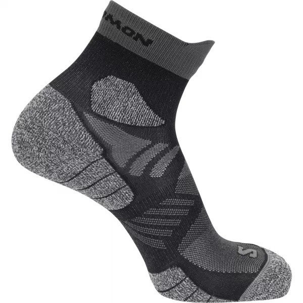  Zokni SALOMON AERO ANKLE FEKETE/CASTLEROCK 