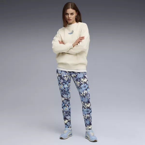  Női leggings PUMA ESS NATURE 2 0 AOP LEGGINGS 68808034 HIDEG KÉK 