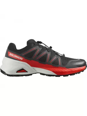 Férfi cipők SALOMON SPEEDCROSS PEAK FEKETE/ASZFALT/TŰZPIROS