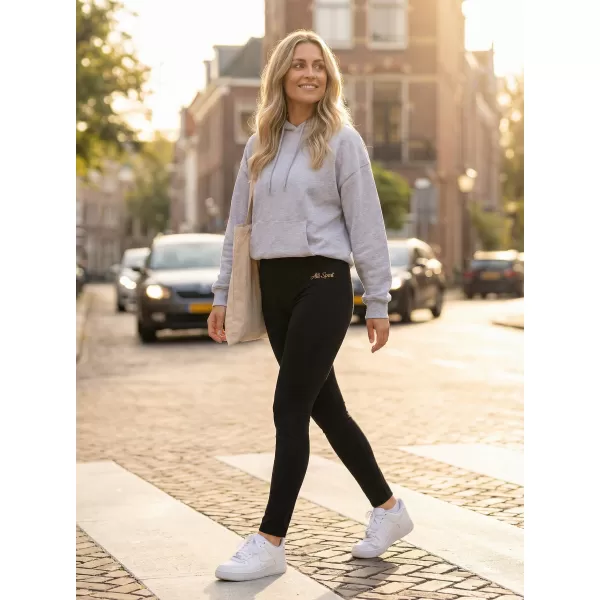  Női leggings ALTISPORT KUBEA FEKETE 