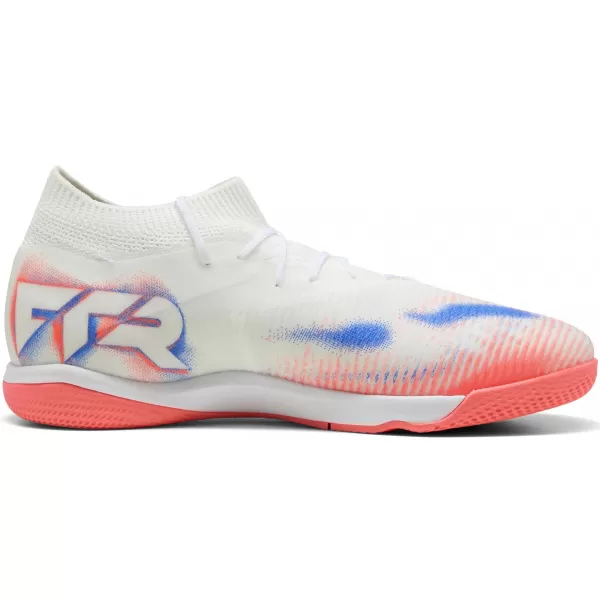  Csizma PUMA FUTURE 8 MATCH IT 10859801 WHITE/ FEHÉR/PUMA FEKETE/IZZÓ PIROS 