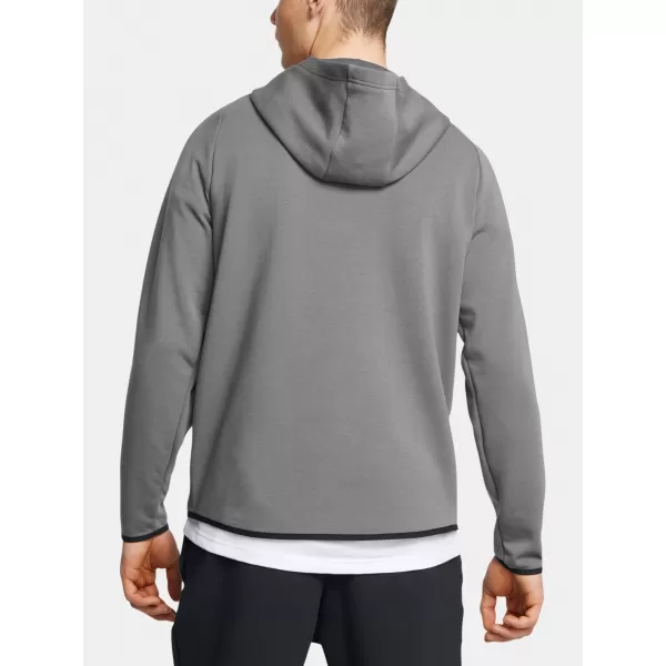  Férfi pulóver UNDER ARMOUR UA UNSTOPPABLE FLC HD EU 1389350-025 SZÜRKE 