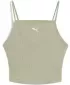 Tartály teteje PUMA WARDROBE ESS RIBBED TANK TOP 62977182 LUX HADSEREG