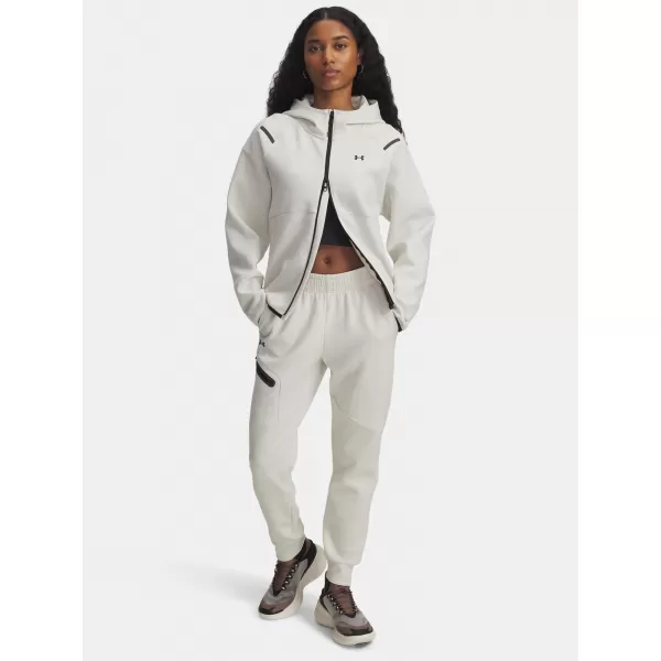 Női pulóver UNDER ARMOUR UNSTOPPABLE FLEECE FZ 1379842-110 FEHÉR 