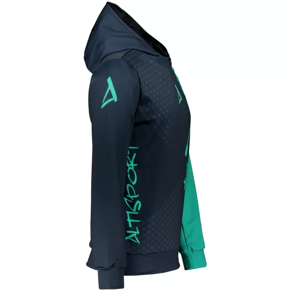  Férfi funkcionális pulóver prémium ALTISPORT VOJ/ALM112MI01 TYRKYS 