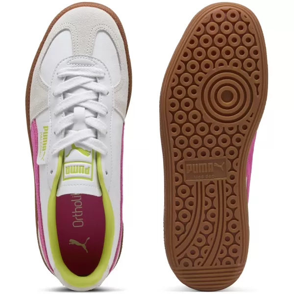  Férfi cipő PUMA PALERMO LTH 39646425 PUMA FEHÉR/FLURU RÓZSASZÍN KUTYA 