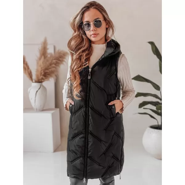  Női kabát DSTREET TY5096 FEKETE 