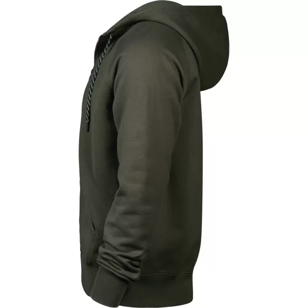  Férfi pulóver TEE JAYS | TJ 5435 MÉLYZÖLD 