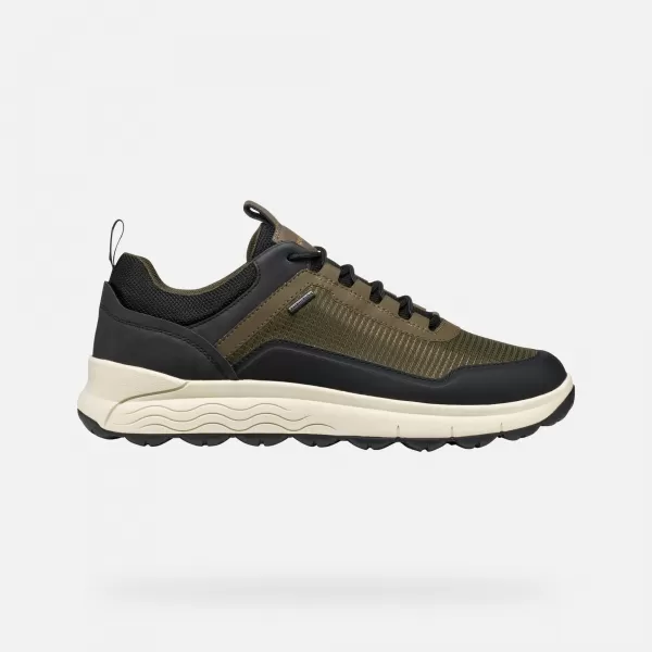  Férfi tornacipő GEOX SPHERICA 4X4 B ABX G011286 KHAKI 