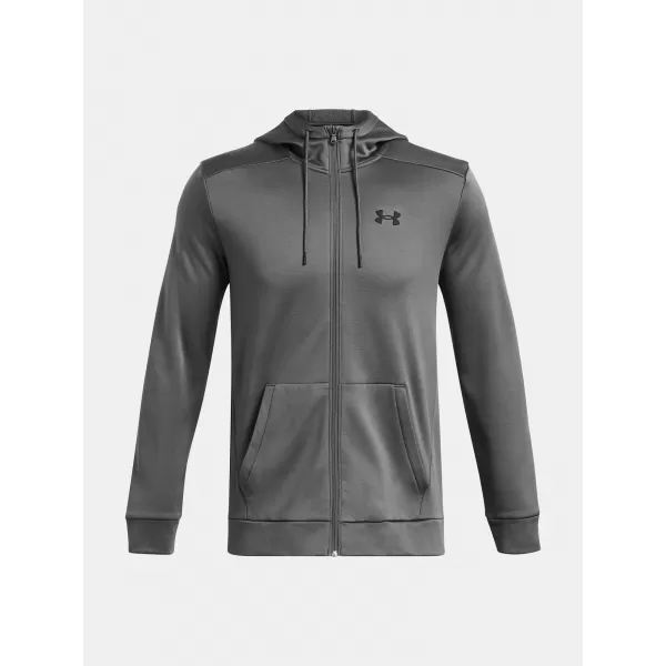  Férfi pulóver UNDER ARMOUR UA ARMOUR FLEECE FZ HOODIE 1373357-025 SZÜRKE 