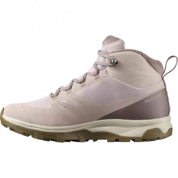  Női cipők SALOMON OUTSNAP WATERPROOF W ETHEREA/VAS/PRÉRIFARKASBARNA 
