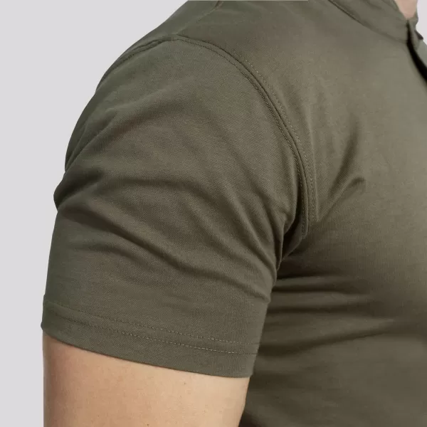  póló PENTAGON ROMEO 2.0 HENLEY T-SHIRT K09050 FEKETE 