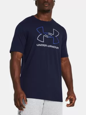 Férfi póló UNDER ARMOUR UA GL FOUNDATION UPDATE SS 1382915-410 KÉK