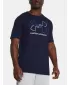 Férfi póló UNDER ARMOUR UA GL FOUNDATION UPDATE SS 1382915-410 KÉK
