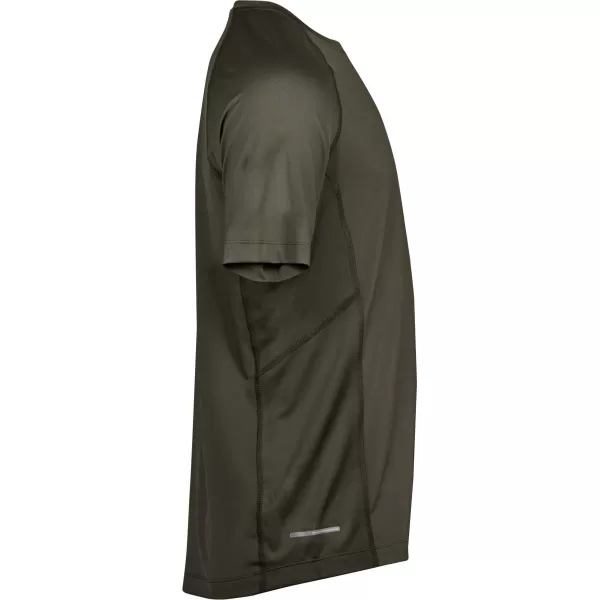  Férfi póló TEE JAYS | TJ 7020 OLÍVA MELANZS 