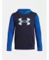 Fiú pulóver UNDER ARMOUR UA RIVAL FLC CBLCK GRPHC HD 6004994-402 KÉK