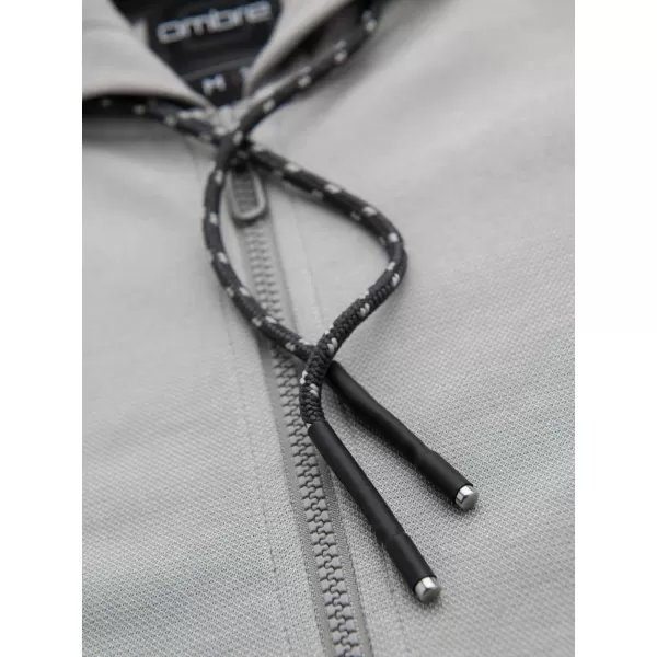  Férfi pulóver OMBRE BLACK OM-SSZP-0210 SZÜRKE 