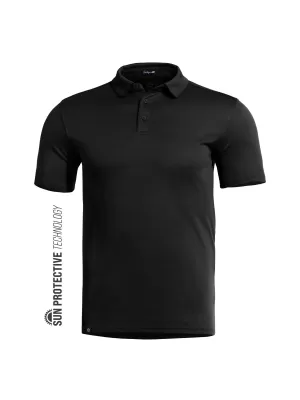 Férfi póló gallérral PENTAGON VANQUISH POLO SHIRT K09048 FEKETE