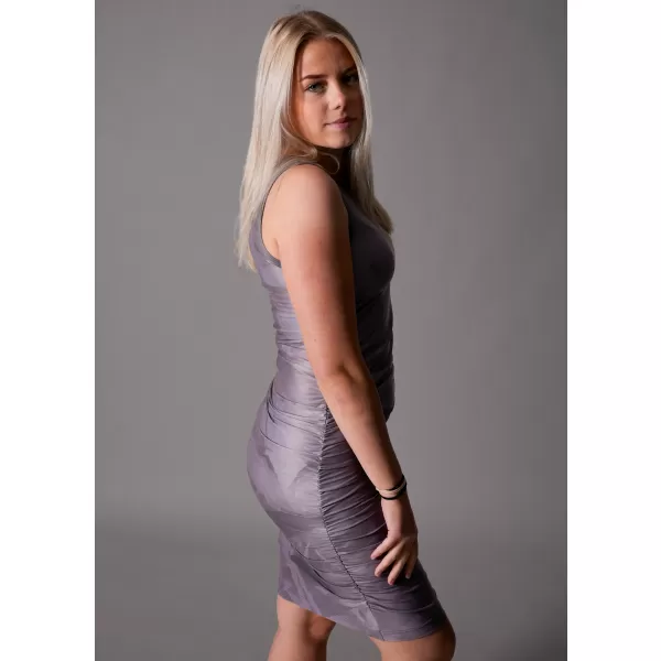  Női prémium ruha ALTISPORT VOJ/ALW096SAT03 SZÜRKE 