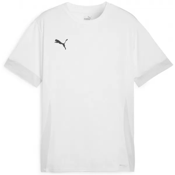 Férfi mez PUMA TEAMGOAL MATCHDAY JERSEY 705747_04 PUMA WHITE/FEKETE/FEATHERGRAY 