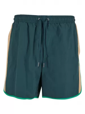Férfi úszónadrág URBAN CLASSICS TB7348 ÜVEG ZÖLD