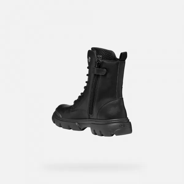  Lány bokacsizma GEOX JUNETTE J56HVB000BCC9999 FEKETE 