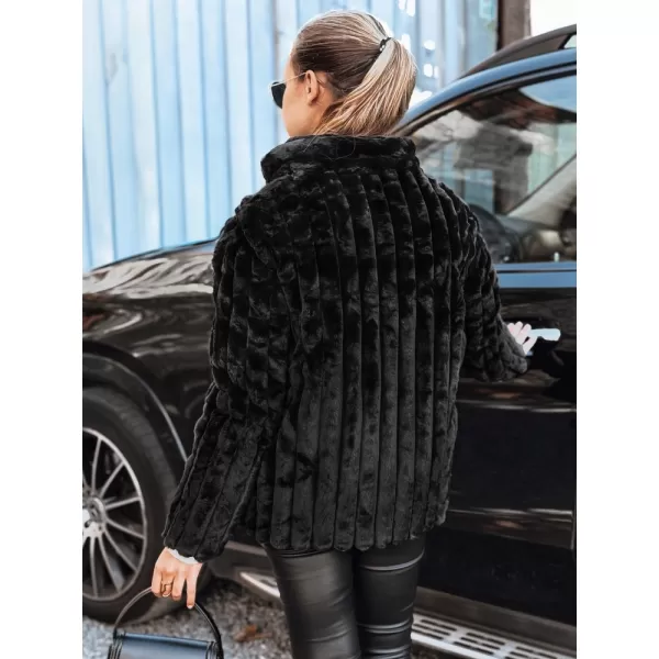  Női kabát DSTREET TY5276 FEKETE 