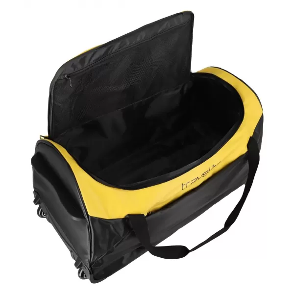  Táska TRAVELITE BASICS TROLLEY TRAVEL BAG FEKETE/SÁRGA 
