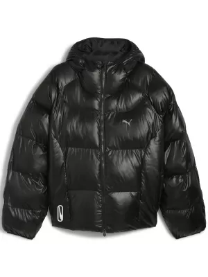 Férfi dzseki PUMA TECH-X PUFFER JACKET 63216201 PUMA FEKETE
