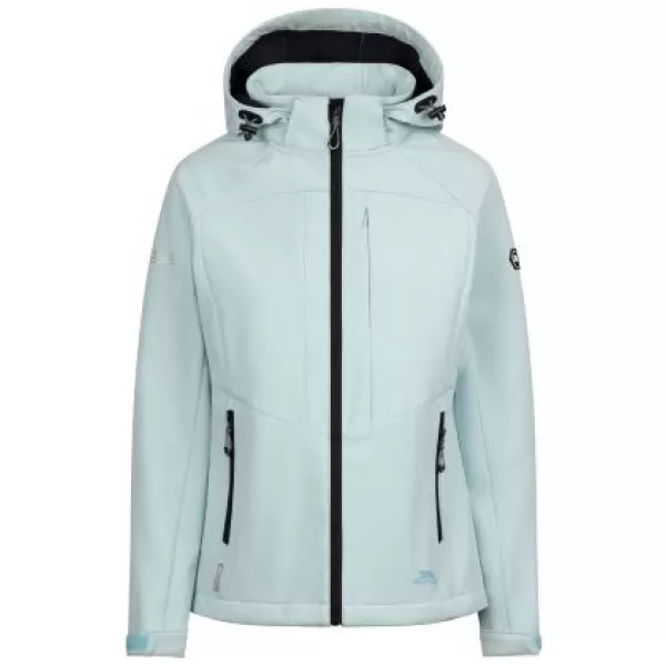  Női softshell kabát TRESPASS FRYATT TENGERI HABMÁRGA 