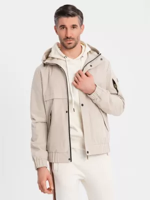 Kabát OMBRE OM-JANP-0225 BÉZS