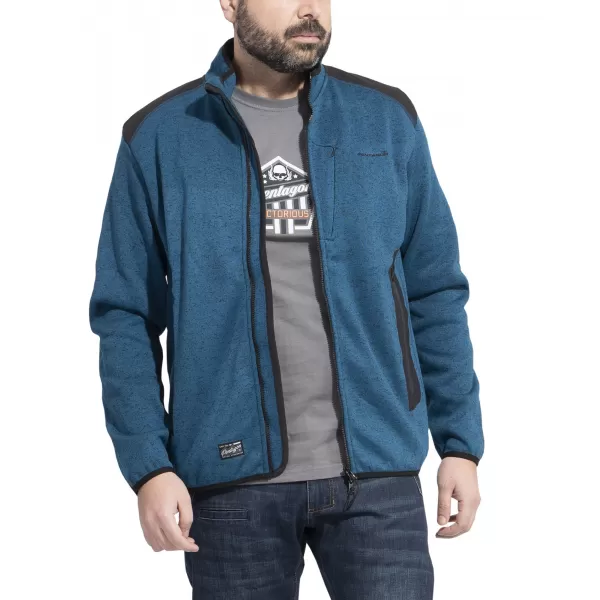  Pulóver PENTAGON AMINTOR FLEECE JACKET K08028 FARKAS/SZÜRKE 