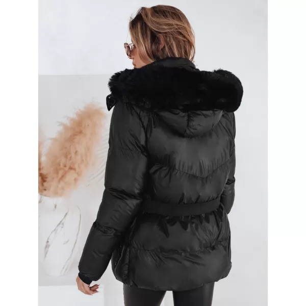  Női kabát DSTREET TY4981 FEKETE 