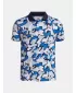 Fiú póló UNDER ARMOUR UA MATCHPLAY PRINTED POLO 1377349-412 KÉK
