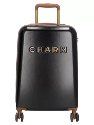 Bőrönd CHARM LONDON CAPETOWN S FEKETE