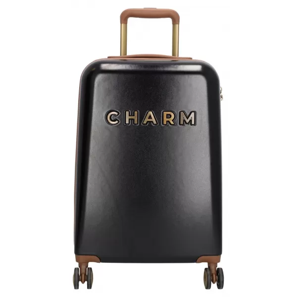  Bőrönd CHARM LONDON CAPETOWN S FEKETE 