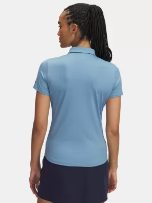 Női póló UNDER ARMOUR UA PLAYOFF SS POLO 1383612-418 KÉK