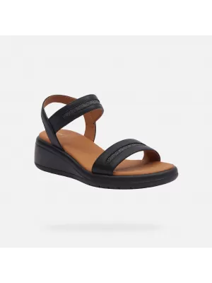 Női szandál GEOX MELICONIA G000969 FEKETE
