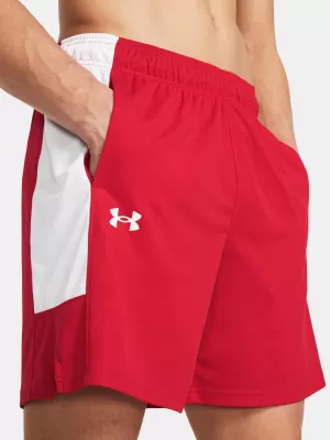 Férfi rövidnadrág UNDER ARMOUR UA BASELINE SHORT 1383389-600 PIROS