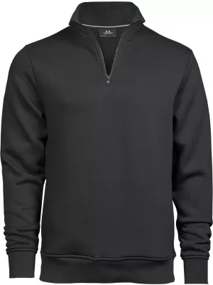 Férfi pulóver TEE JAYS | TJ 5438 SÖTÉTSZÜRKE