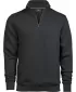 Férfi pulóver TEE JAYS | TJ 5438 SÖTÉTSZÜRKE